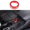 thumbnail image 6 of Coconut Ok Red Alloy Console Drive Mode Knob Trim Cover for ford T9 2023-2024, 6 of 9