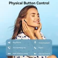 thumbnail image 3 of Refurbished VEAT00L N7-w 5.3 Wireless Bluetooth Earbuds with Charging Case & LED Power Display, Black, 3 of 5