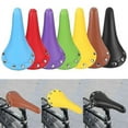 thumbnail image 1 of Bicycle Saddle Leather 3d Soft Bike Seat Cover, 1 of 5