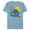 Ocean Blue, variant on Disney 100 Stitch in Costume Little Mermaid Under the Sea - Short Sleeve Blended T-Shirt for Adults - Customized-Yellow