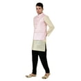 thumbnail image 2 of Sonakshi Fashion Men's Brocade Waistcoat Bandhgala Festive Jacquard Nehru Jacket, 2 of 6