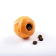 thumbnail image 1 of （Naranjas）Juguete saltarín original, dispensador de golosinas y croquetas, pelota indestructible antiestrés, interactivo para perros y gatos, juego de masticación para inteligencia., 1 of 5