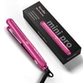 thumbnail image 1 of Plancha pequeña Terviiix con temperatura ajustable, color rosa, 1 of 6