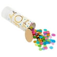thumbnail image 5 of Sparkle and Bash Confetti Poppers 20 Pack Rainbow Shakers - Multicolor Mini Poppers 1.5in x 4.3in - Push Pop Design Bulk Mini Confetti Cannons, 5 of 10