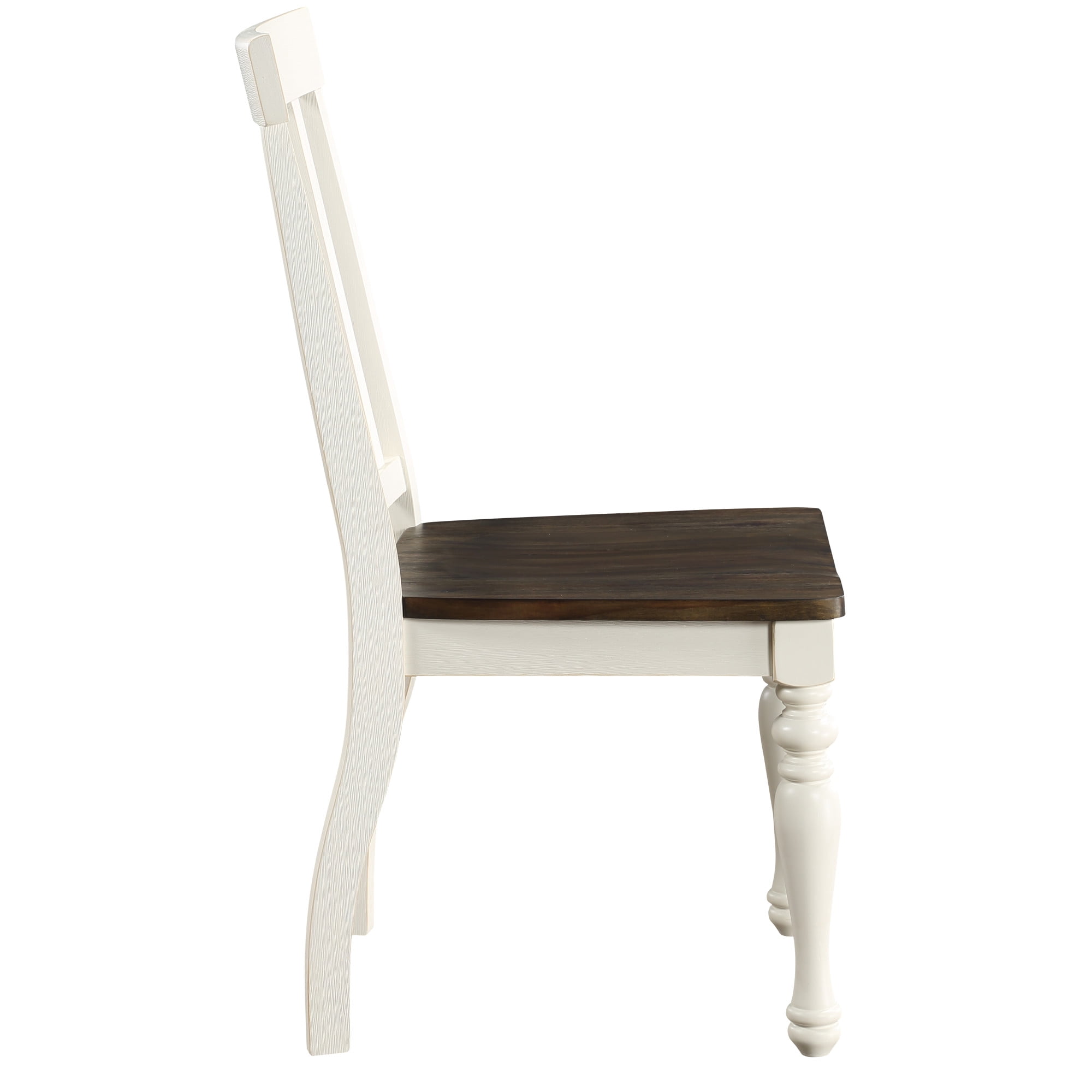 Steve Silver Joanna Engineered Wood Dining Side Chair in White (Set of 2)