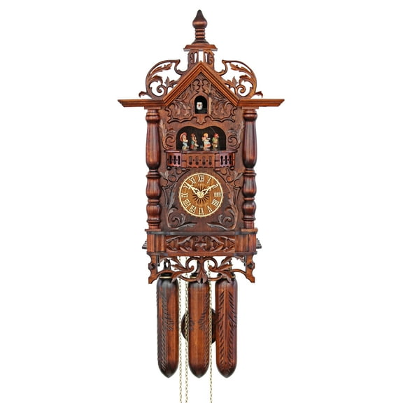 HerrZeit by Adolf Herr Cuckoo Clock - The 1870's Railway House Clock