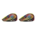 thumbnail image 3 of Guardurnaity Hombres Color Cap Sombrero Boina Sombrero Ajustable Flat Top Boina Gorra Amarillo 2piezas Guardurnaity CBP076264, 3 of 6