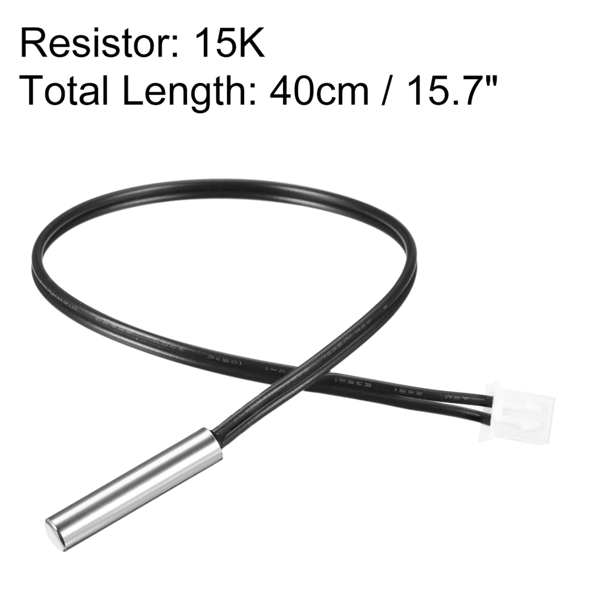 15K NTC Thermistor Probe 15.7 Inch Stainless Steel Sensitive