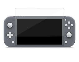 Nintendo Switch Lite Gray + Tempered Glass Screen Protector Bundle (International Version)