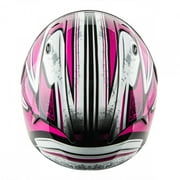 Raider Octane Full Face Helmet DOT Approved - Pink - Small