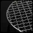 thumbnail image 5 of Round Cooking Rack, Stainless Steel Cross Wire Grill Net, Steamer Rack with Support Legs, Multifunctional Air Fryer Accessory, Cooling Rack for Baking, Grill for Home Kitchen , 12.01 Inch, 5 of 7