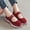 Red, variant on Woven Orthopedic Shoes, Breathable Mesh Casual Loafers for Diabetic Women, Comfortable Slip On Walking Shoes Lightweight Flat Orthopedic Sneakers for Everyday Office Work