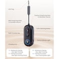 thumbnail image 2 of Receptor Transmisor Bluetooth 5.4 - Transmisor de Audio Inalámbrico Bluetooth 2 en 1 con Adaptador Dual de 3.5mm para Audífonos, TV, Avión, Auto, PC, Equipo de Gimnasio, Switch, 2 of 14