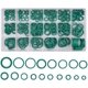 thumbnail image 1 of Kit de juntas tóricas, 270 piezas, 18 tamaños, surtido de juntas tóricas de goma, junta de grifo, anillos de sellado para aire acondicionado de vehículos, electrodomésticos, rodamientos, bomba ER, 1 of 5