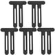 thumbnail image 5 of 5 cintas kinesiológicas precortadas, transpirables para rodillas y atléticas para correr (Negro), 5 of 5
