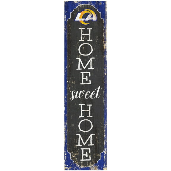 Los Angeles Rams 24" Home Sweet Home Leaner Sign