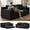 Black, variant on 3 Seater Convertible Sofa Bed, 70"Boneless Couch Fold Out Floor Couch with 5 Pillows