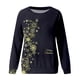 thumbnail image 3 of Gibobby Sudaderas de Navidad para mujer Sudadera con capucha de manga larga con cuello redondo y estampado navideño de moda informal para mujer(Amarillo,CH), 3 of 4