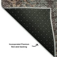 thumbnail image 3 of Addison Rugs Mayfield Washable Transitional Stripes Terracotta Rectangle Rug, 3' x 5', 3 of 6