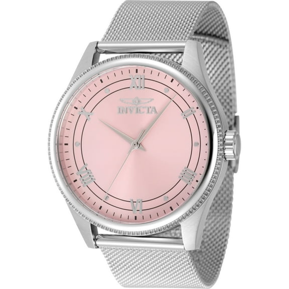 Invicta 48485 Men's Celestial Pink Dial Silver Bracelet Watch