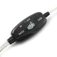 thumbnail image 2 of Pro USB IN-OUT MIDI Adapter Cable PC to Music Electronic Keyboard Converter Sywqhk Para estrenar, 2 of 2