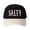 Black khaki, variant on SALTY Embroidered Patchwork Trucker Cap | Adjustable Unisex Snapback, Coastal Vibes Essential
