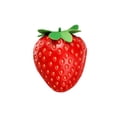 thumbnail image 2 of Large Strawberry Plush Pillow, 3D Fruit Shaped Cushion for Sofa Bed Chair Car, Soft Decorative Throw Pillow, Cute Food Theme Home Decor and Gift for Room Styling, 2 of 3