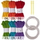 thumbnail image 4 of 6x Hilo de tejer Hilos gruesos Cojín suave Crochet Decoración del hogar Elástico B, 4 of 9