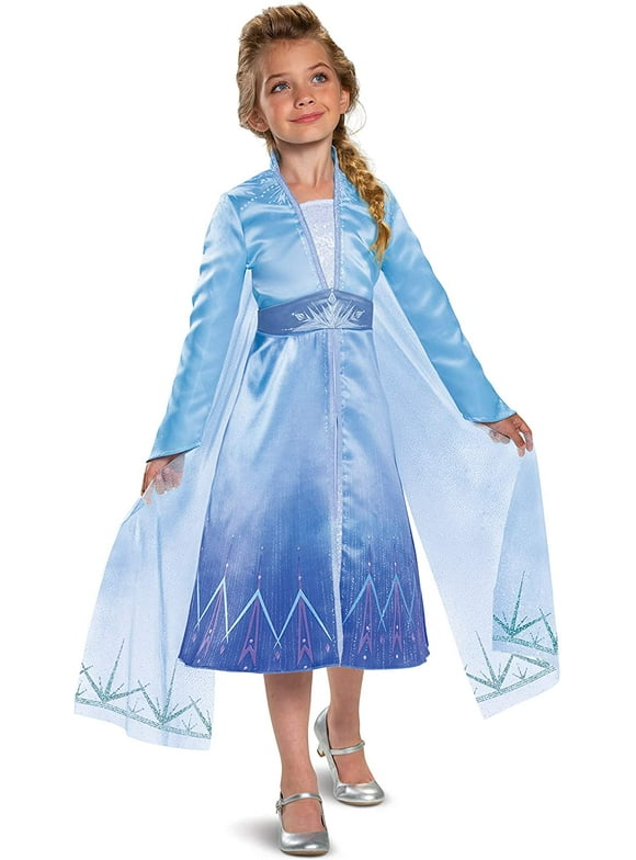 Disguise Disney Elsa Frozen 2 Prestige Girls' Halloween Costume