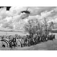 thumbnail image 3 of Johnson, George 24x19 Black Modern Framed Museum Art Print Titled - Wheel Fence the Palouse, 3 of 5