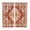 Red Orange, variant on Boho Kitchen Curtains 72 Inch Length, Green Brown Ethnic Tribe Abstract Vintage Western Grommet Top Bedroom Living Room Curtains, Light Filtering Cafe Curtain Drapes 2 Panels Set 104''x72''