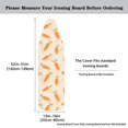 thumbnail image 5 of HELLHERO Orange Carrot Print Elastic Edge Ironing Board Cover 15"x54", Anti Slip Soft Fabric Replacement for Table Top Ironing Desk and Home Tailor Shop, 5 of 7