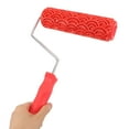 thumbnail image 2 of Paint Ceiling Decor Patterned Roller Drywall Texture Embossing Diatom Mud Red Rubber, 2 of 6