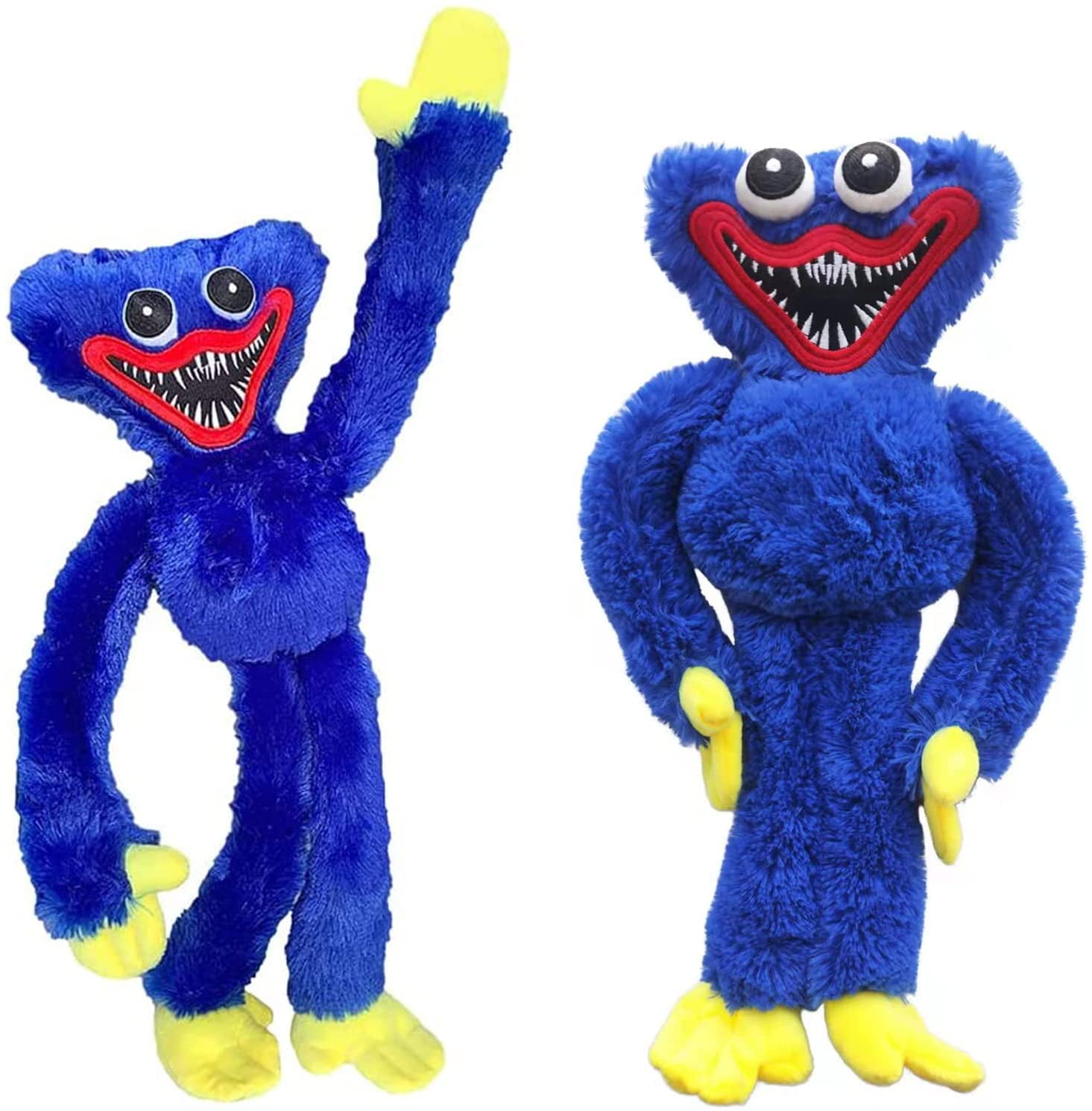 Huggy wuggy Poppy Playtime Plush, Blue Scary and Funny Plush Doll ...