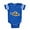 Royal Blue, variant on CafePress - FIN Tiger Attacking.Png - Cute Infant Baby Football Bodysuit