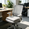 thumbnail image 5 of PBAZIH Corduroy Chair Cushions Thick Seat Pads with High Resilience Padding and Non-Slip Base for Dining Chairs, Soft Polyester Fabric, Easy to Clean for Indoor Use, 5 of 6