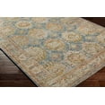 thumbnail image 3 of Hauteloom Crescentia Living Room, Bedroom Area Rug - Traditional - Light Sage, Tan, Dark Blue - 18" Sample, 3 of 9