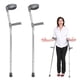 thumbnail image 1 of Par de Muletas Canadienses con 14 Niveles de Ajuste | Soporta hasta 110 Kg |Aluminio Ultraligero | Codera Ergonómica y Puntas Antideslizantes, 1 of 10
