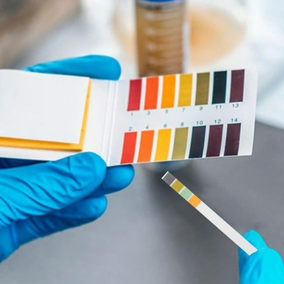 Raindrops 200pcs Soil pH Testing Kit with Precise Four-Color Comparison Strips for Various Testing Applications, Assorted Colors