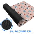 thumbnail image 6 of Long Mouse Pads for Desk,Pink Cow Milk Strawberry Pattern Desk Mats on Top Of Desks, Desk Mouse Pad Extra Large with 3mm Non-Slip Base and Stitched Edge for Gaming,Office,Work,Home 31.5"x15.7", 6 of 6