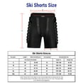 thumbnail image 4 of Lixada Ensemble de Shorts de Ski sur Mesure & Genouillère de Protection - Taille m, Tissu Lycra Haute Élasticité pour Sports Toute l'Année, Design Résistant aux Chocs, Idéal pour le Ski et Autres Activités, 4 of 6