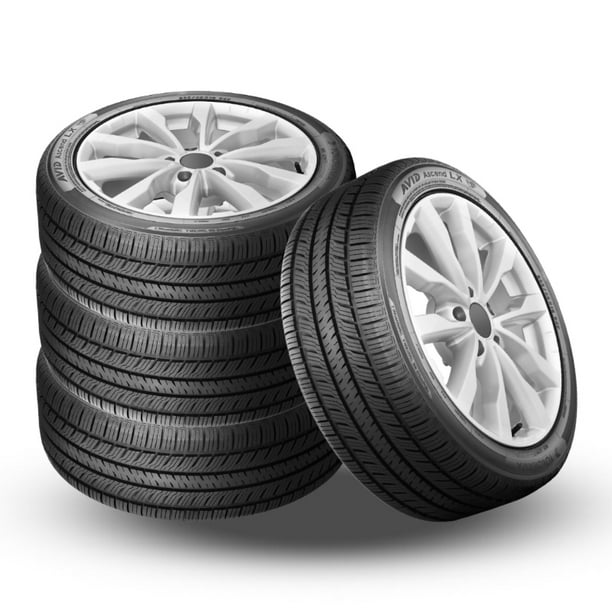 Set of 4 Yokohama Avid Acend LX 215/65R17 99H All Season Tires 85K ...