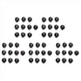 thumbnail image 1 of 50pcs Caja Negra Rounda de Bateria de Boton para CR2032 2016 2025, 1 of 5