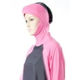 thumbnail image 4 of Al-Sharifa Women's Swimsuit - Islamic Swimwear M Gray/pink (Laguna), 4 of 6