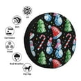 thumbnail image 4 of Goofa Disco Mirror Ball Snowman Pattern Universal Tire Cover for Jeep, SUV, Truck, and Trailer – Waterproof, UV-Resistant,Easy to Install, Fits 14"-17" Tires-16 inch, 4 of 6