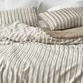 thumbnail image 2 of Coma Inducer Velvet Crush - ® Oversized Comforter Set - Ridged Silvery Beige Twin XL 2 Piece, 2 of 3