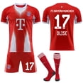 thumbnail image 1 of 2025-2026 Bayern Munich Home Kids Adult Football Shirt with Socks, 1 of 2