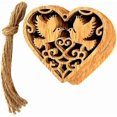thumbnail image 1 of Adornos de madera para árbol de Navidad, artesanías, adorno colgante para árbol de Navidad con cuerda colgante, 10 Uds., 1 of 4