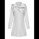 thumbnail image 3 of Chaqueta Impermeable para Mujer con Capucha, Abrigo Impermeable para Mujer, Cortavientos Gris L, 3 of 8