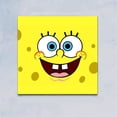 thumbnail image 3 of Cuadro Decorativo Bob Esponja Cara Canvas Listo Para Colgar 40x60cm Jungle Art Impresion Tela Arte, 3 of 6